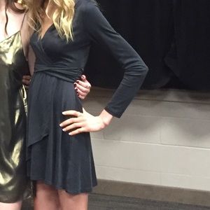 Dynamite black formal dress